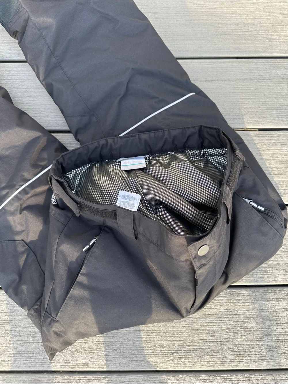 Columbia Black Kids Snow Pants